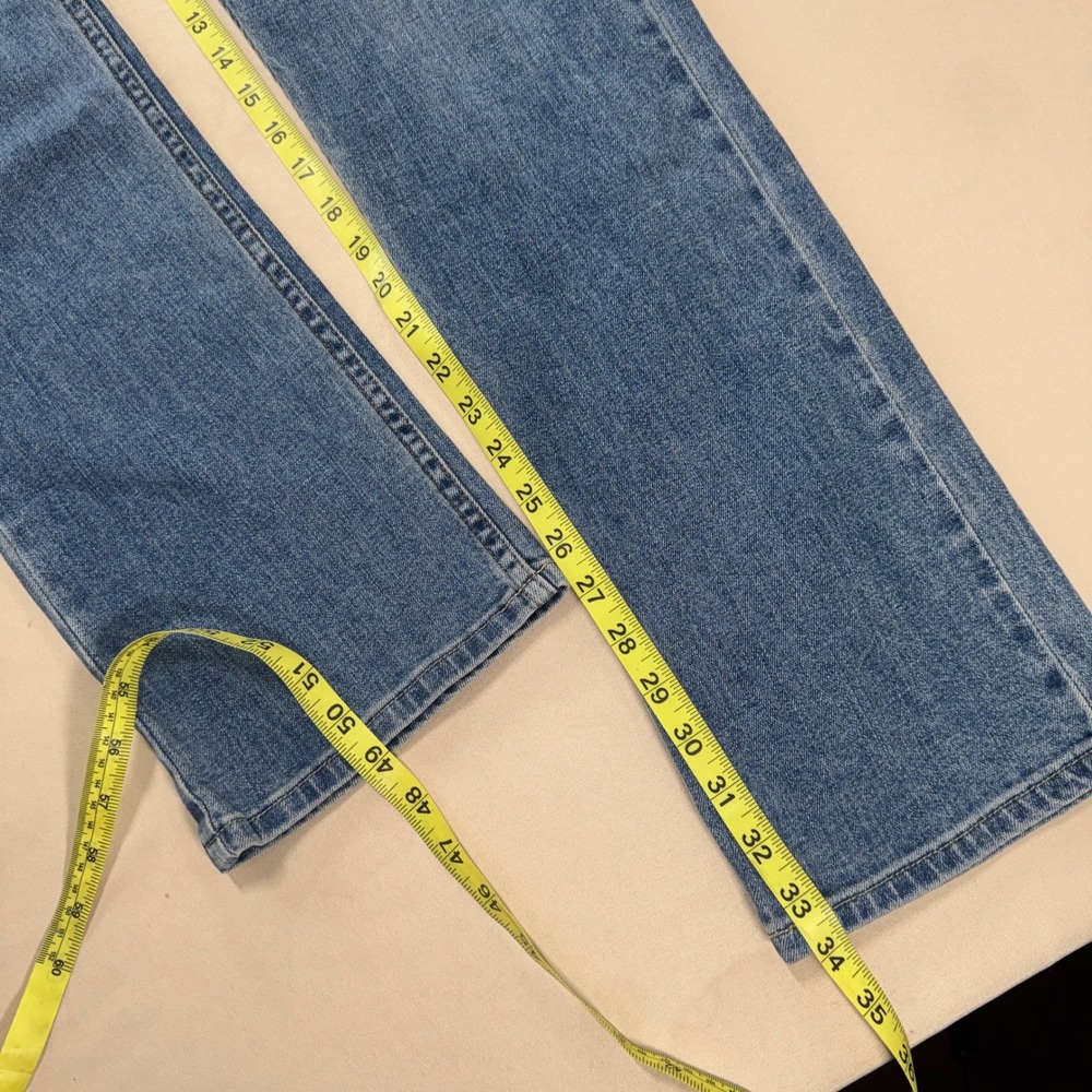 Hollister Epic Flex Slim Straight Men's Jeans 33x34 Medium Wash Blue Denim NWT - Picture 5 of 16